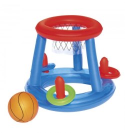 Flotador Canasta Baloncesto Con Pelota 28 cm.
