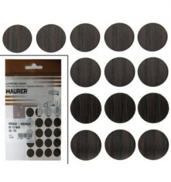 Tapatornillos Adhesivos Wengue (Blister 20 unidades)