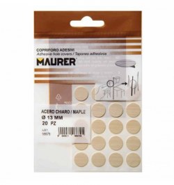 Tapatornillos Adhesivos Maple (Blister 20 unidades)