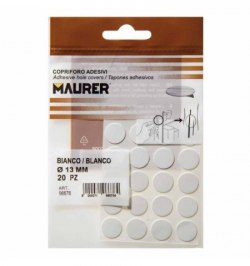 Tapatornillos Adhesivos Blanco (Blister 20 unidades)