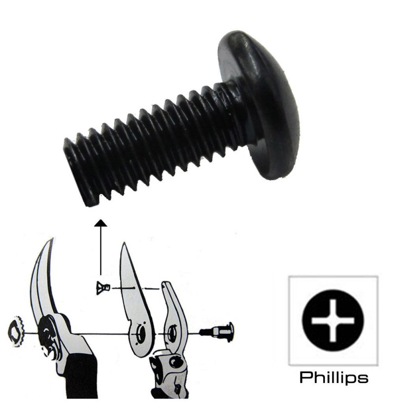 Tornillo Recambio Tijera Samurai Sujeción KS-4T