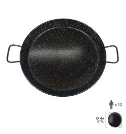Paellera Valenciana Esmaltada  12 personas / 46 cm