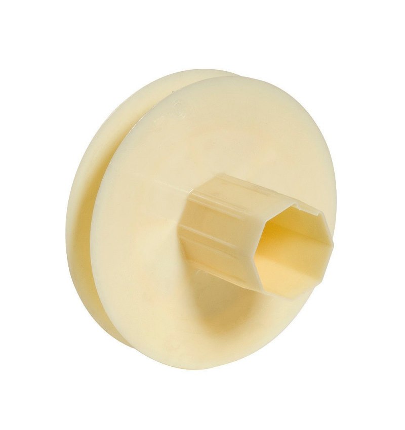 Disco Persiana Plastico Espiga Metal 120x40 mm. Cinta 18 mm.