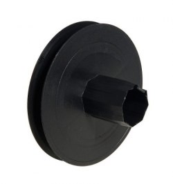 Disco Persiana Plastico Espiga Metalica 136x40 mm. Cinta 14 mm.