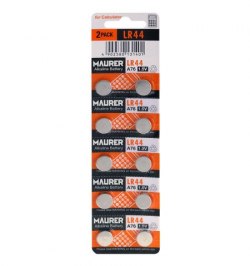 Pila Boton Litio LR44 (Blister 10 Pilas)
