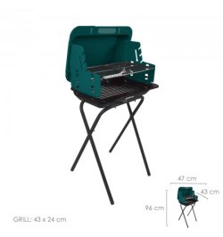 Barbacoa Saturnia Dakota 47x43x96 (Alt) cm.
