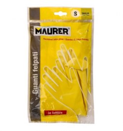 Guantes Latex 100% Basic Domesticos   S (Par)