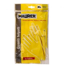 Guantes Latex 100% Basic Domesticos XL (Par)