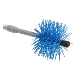 Deshollinador Cepillo Nylon Eje Flexible  80 mm.