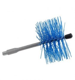 Deshollinador Cepillo Nylon Eje Flexible 120 mm.