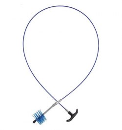 Deshollinador Cepillo Kit Estufas Pellets 2 Metros x 80 mm.