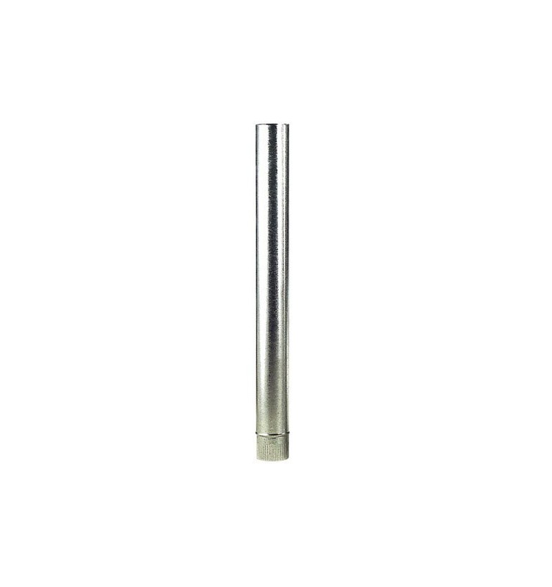 Wolfpack Tubo Estufa Acero Galvanizado Ø 200 mm, Estufas de Leña, Chimenea, Alta resistencia, Conductos (Espesor de 0,8 mm.)