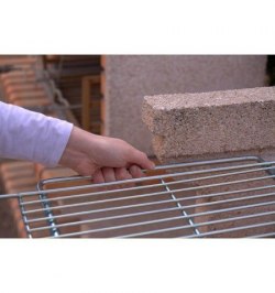Parrilla Barbacoa Extensible 60/70x40cm Zincada