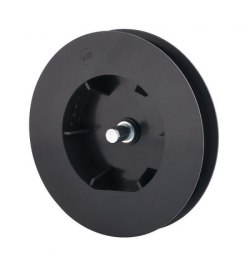 Disco Persiana Plastico Espiga Metalica 120x40 mm. Cinta 14 mm.