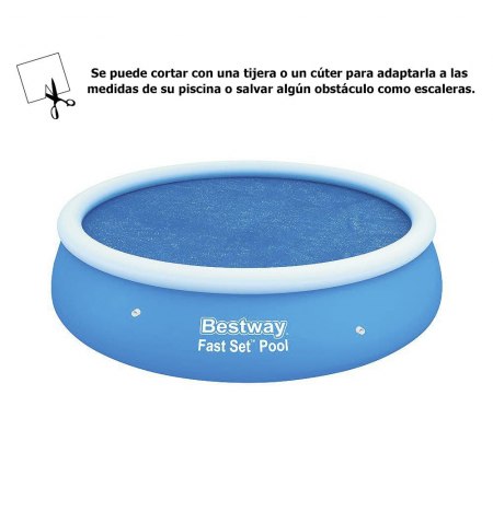 Cobertor Solar Para Piscinas Fast Set Ø 244 cm.