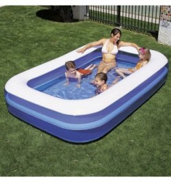 Piscina Inflable Rectangular 262x175x51cm. Piscina Inflable Rectangular 262x175x51cm.
